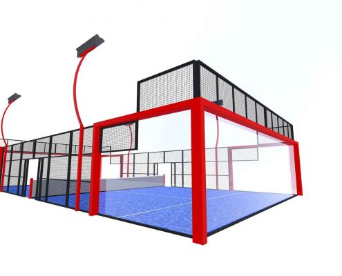 Padel, padelbana Magnum