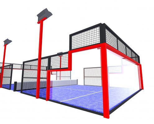 Padel, padelbana Mini